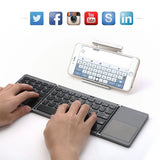 Mini Wireless Keyboard Bluetooth Touchpad Portable