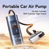 Joyroom Portable Car Air Pump 30W Double Cylinder Car and Motorcycle