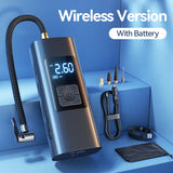 Joyroom Portable Car Air Pump 30W Double Cylinder Car and Motorcycle
